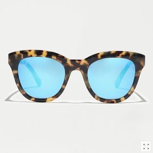 J Crew Womens Cabana Oversized Sunglasses Tortoise